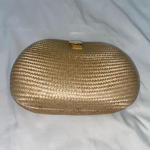 Vintage Kiesel Stein Woven Hand Bag - Picture 3 of 8